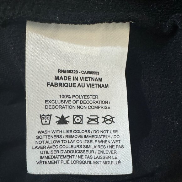 Nike Dri-Fit Standard Fit Black Hoodie Large Gray Camo Swoosh - Picture 6 of 6